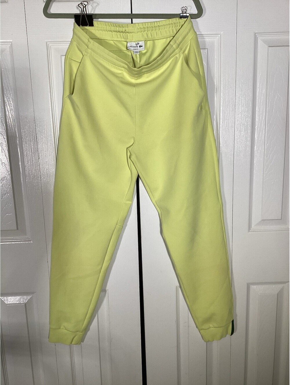 Lacoste Men’s Slim Fit Cotton Fleece Sweatpants Size s